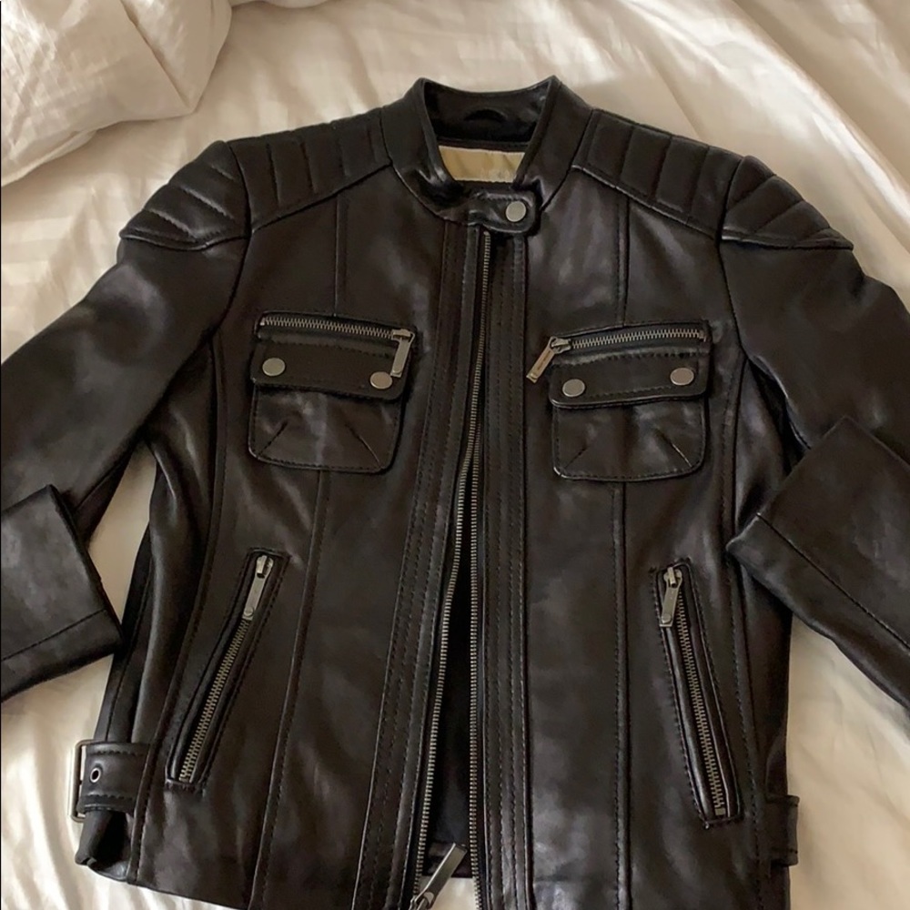 Authentic Michael Kors Leather Jacket